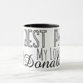 Personalized Photo Mug for Father’s Day Gift Mok (Midden)