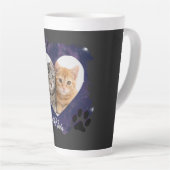 Personalized Photo Pet Latte Mug (Angle droit)