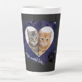 Personalized Photo Pet Latte Mug (Devant)