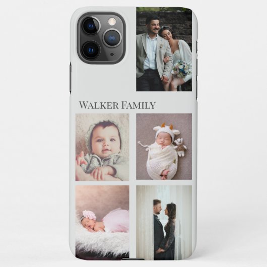 Personalized Photo Phone Case Upload Your  image iPhone Hoesje (Achterkant)