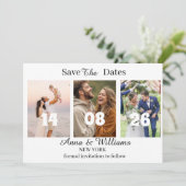 Personalized Photo Save the Date Invitation (Debout devant)