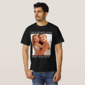 Personalized Photo Shirt with Custom Wording (Voorkant volledig)