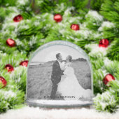 Personalized Photo Snow Globe Sneeuwbol (Kerstmis)