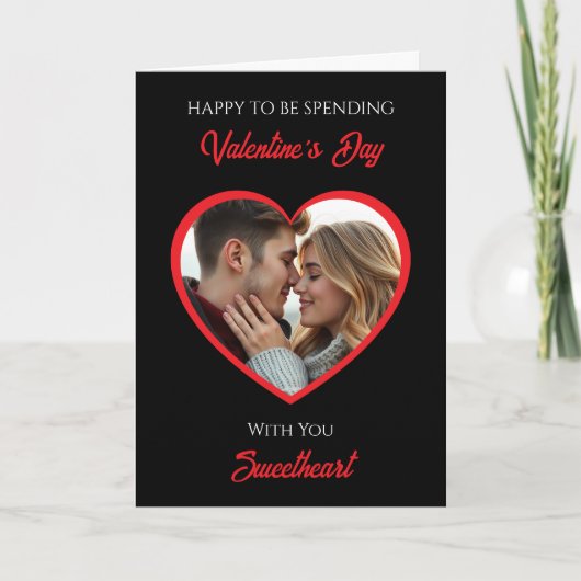 Personalized Photo Valentine's Day | My Favorite  Kaart (Voorkant)