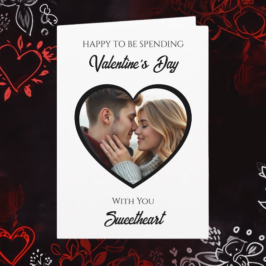 Personalized Photo Valentine's Day | My Favorite  Kaart