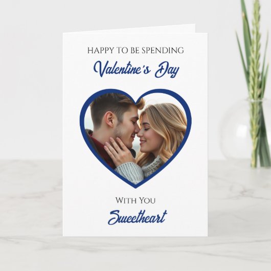 Personalized Photo Valentine's Day | My Favorite  Kaart (Voorkant)