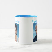 Personalized Photo Wedding Anniversary Mug (Centre)