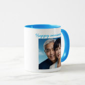 Personalized Photo Wedding Anniversary Mug Mok (Voorkant rechts)