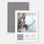 Personalized Photo Wedding Save the Date magnet (Recto/Verso)