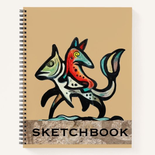 Personalized Picasso-Inspired Art Journal (Devant)