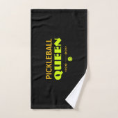 Personalized Pickleball Queen (Serviette à main)