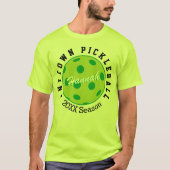 PERSONALIZED Pickleball T-shirt (Voorkant)