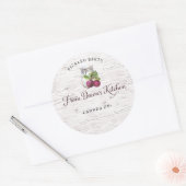 Personalized Pickled Beets Canning Stickers (Envelop)