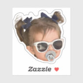 Personalized Picture Sticker Custom Photo Stickers (Feuille)