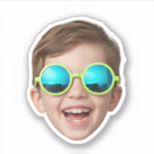 Personalized Picture Sticker Custom Photo Stickers (Voorkant)