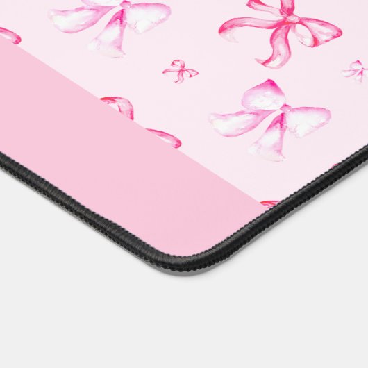 Personalized Pink Bow Coquette Cute Name Office (Coin)