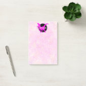 Personalized Pink Dinosaur  Post-it® Notes (Kantoor)