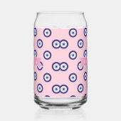 Personalized Pink Evil Eye Pattern Gifts With Name (Droite)