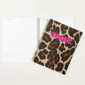 Personalized Pink Leopard Print Chic Animal Print (Devant avec enveloppe)