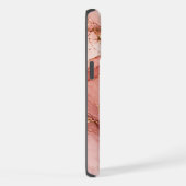 Personalized Pink Marble Aesthetic Phone Case (Côté droit)