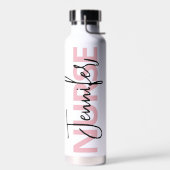 Personalized Pink Nurse Typography Waterfles (Links)