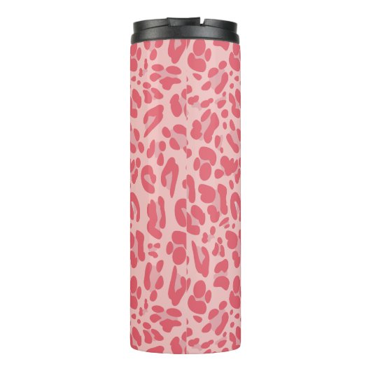 Personalized pink reindeer thermosbeker (Achterkant)