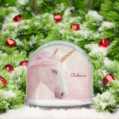 Personalized Pink Unicorn  (Noël)