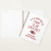 Personalized PRAY SLAY CROCHET Projects (Devant avec enveloppe)