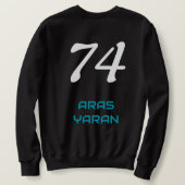 Personalized printed sweatshirt (Design achterkant)