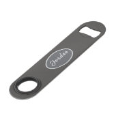 Personalized pro speed bottle opener elegant  (Devant angulaire)