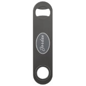 Personalized pro speed bottle opener elegant  (Devant)