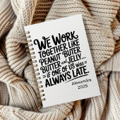 Personalized Professional Overthinker Notitieboek