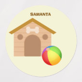 Personalized Puppy Labels (Design 2)