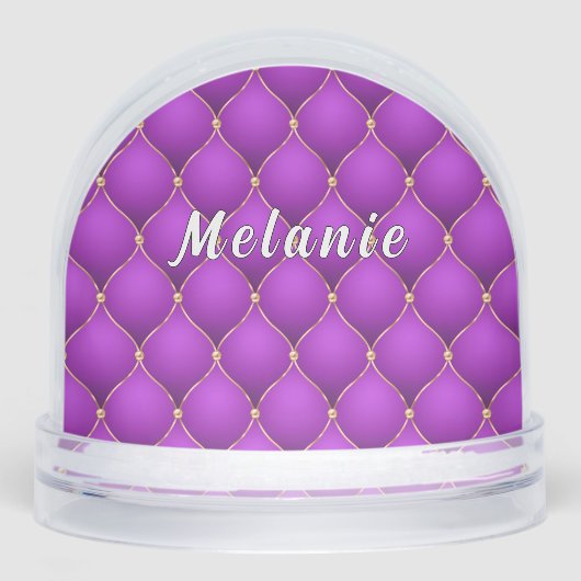 Personalized Purple and Gold Custom Name (Avant)