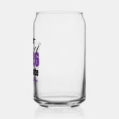Personalized Purple Class of 2026 Graduation Blikvorm Glas (Links)