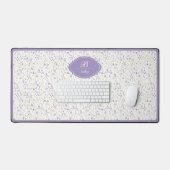 Personalized Purple Floral (Clavier et souris)