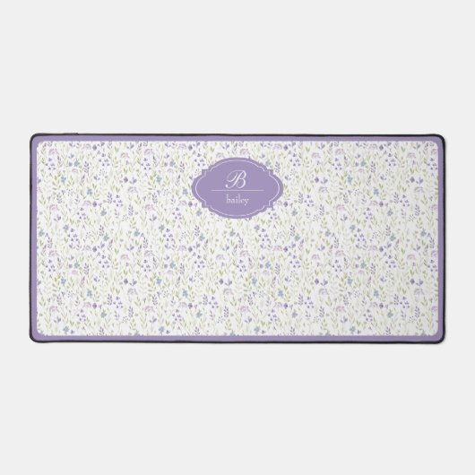 Personalized Purple Floral (Recto)