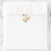 Personalized Purple Heart stickers (Sac)