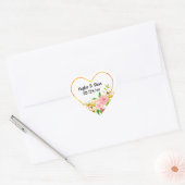 Personalized Purple Heart stickers (Enveloppe)