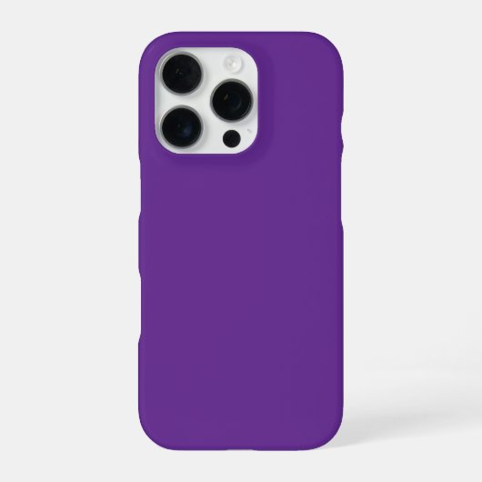 Personalized Purple iPhone Case with Custom Hoesje (Achterkant)