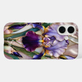 Personalized Purple Iris Phone Case Elegant (Achterkant (horizontaal))
