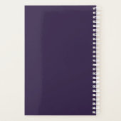 Personalized Purple Watercolor Planner (Dos)