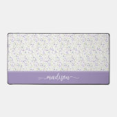 Personalized Purple Wildflower Monogram (Recto)