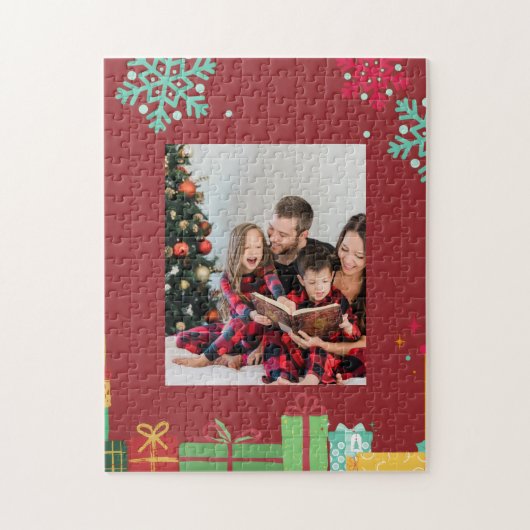 Personalized Puzzle – Christmas Photo Legpuzzel (Verticaal)