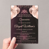 Personalized Quinceañera Invitation | Mis Quince A (In situ (ordinateur de poche))