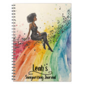 PERSONALIZED Rap Hip Hop Songwriting Journal (Devant)
