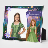 Personalized Rapunzel Tabletop Photo Fotoplaat (Zijkant)