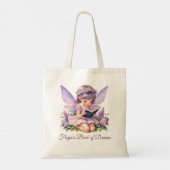 Personalized Reading Fairy Freya Tote Bag (Dos)