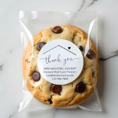 Personalized Realtor Thank You Sticker