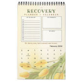 PERSONALIZED Recovery Quote Progress Gift Planner Kalender (Feb 2026)